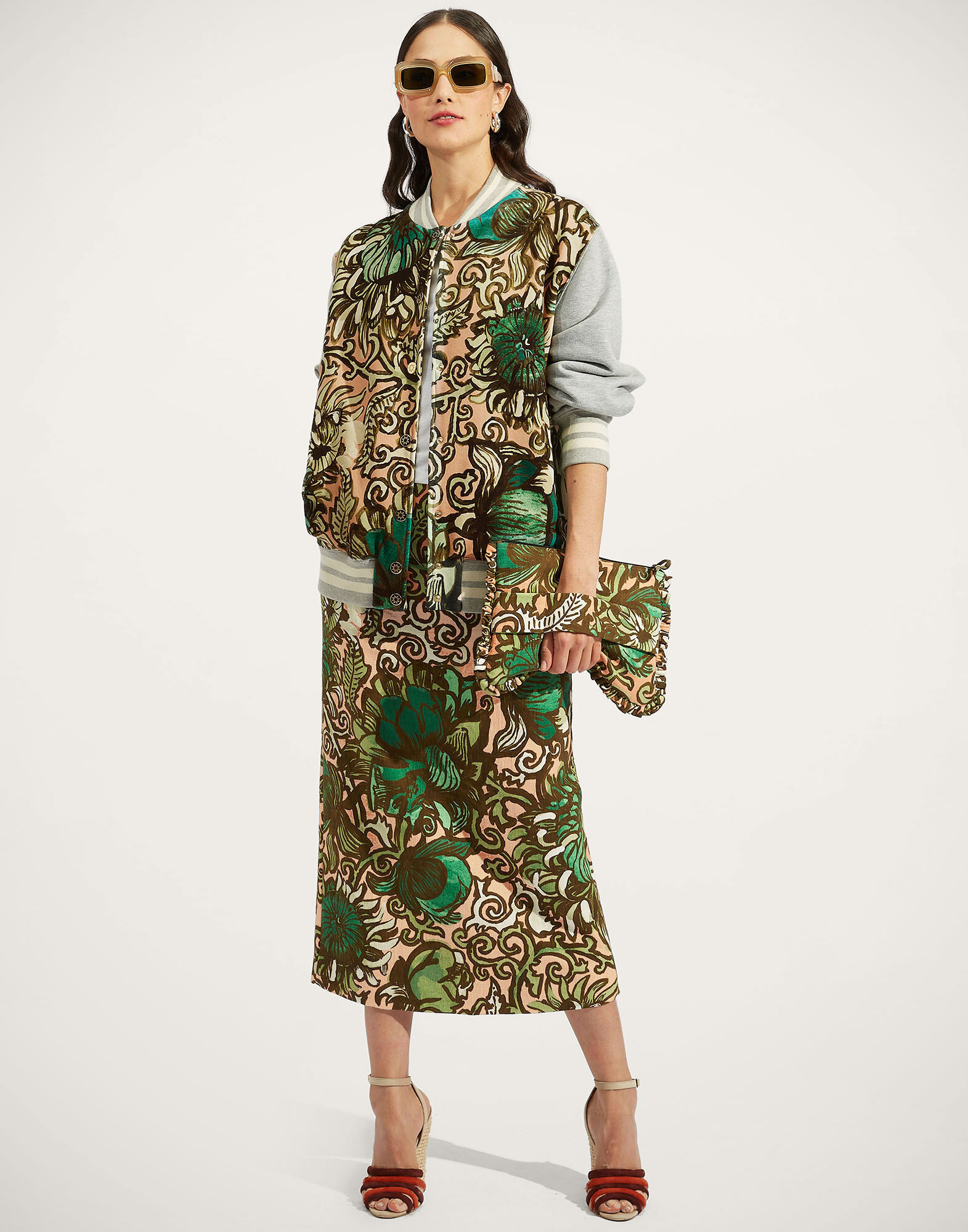 La DoubleJ Varsity Bomber Anemone Pink JAC0064JER028ANE02GR05