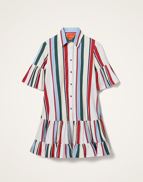 La DoubleJ Choux Dress La DoubleJ Choux Dress Stripes Multicolor DRE0193JCQ106STR05MU01