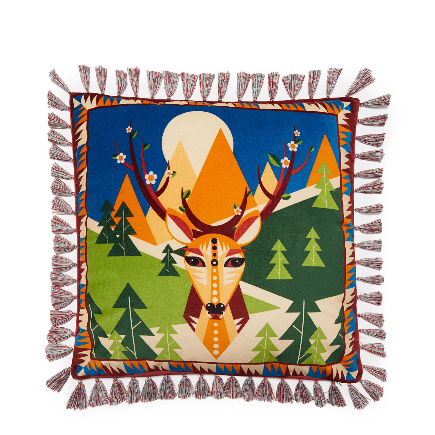 La Doublej Spirit Animal Cushion In Deer