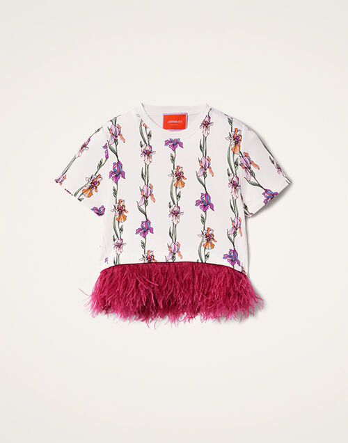 La DoubleJ La Scala Tee Mini Iris Ivory TSH0026JER039IRS02WH04