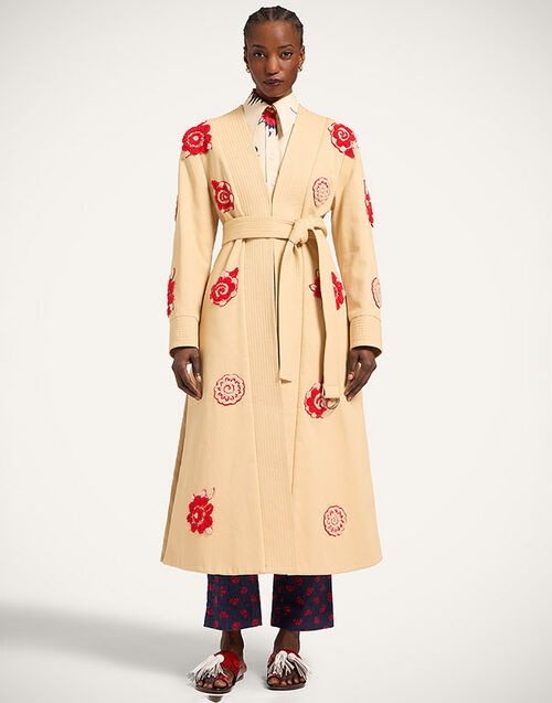 La DoubleJ Kintsugi Coat Solid Light Beige JAC0187COT089SOLIDBR01