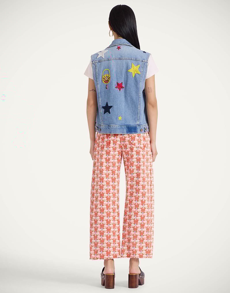 La DoubleJ The Half Pipe Jeans La DoubleJ The Half Pipe Jeans Pull My Petaltail Orange TRO0169DEN012PET03OR02