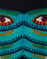 La DoubleJ Reversible Poncho La DoubleJ Reversible Poncho Isis Nero Placée JAC0019PLA003ISI0002