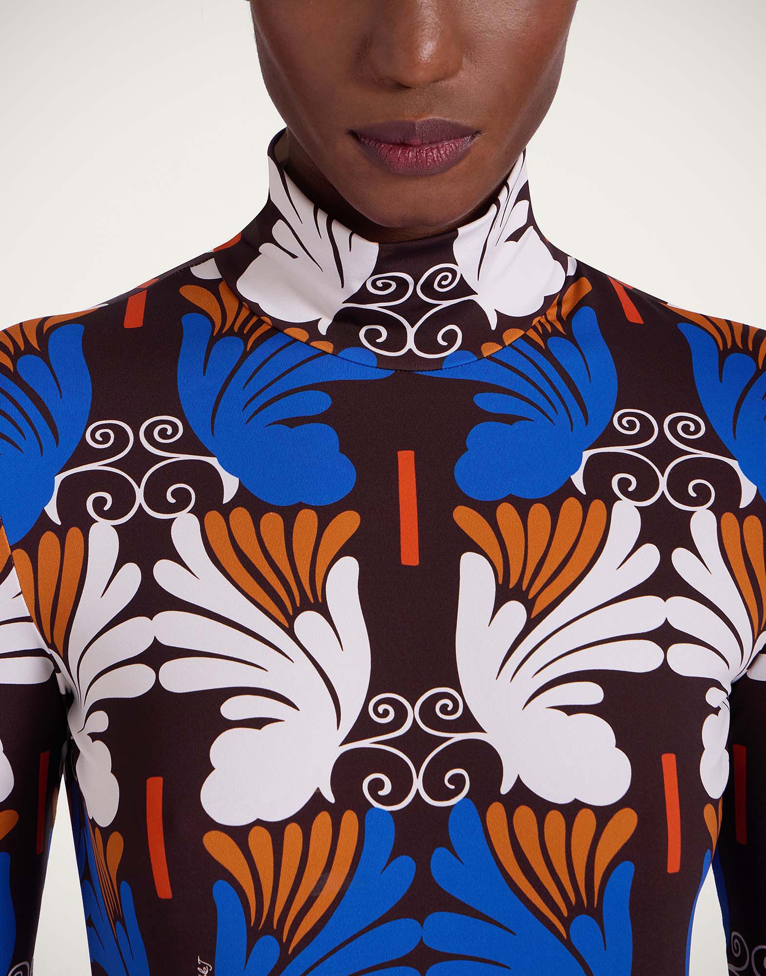 La DoubleJ Turtleneck Ali Chocolate TOP0146JER005WIG07BR07