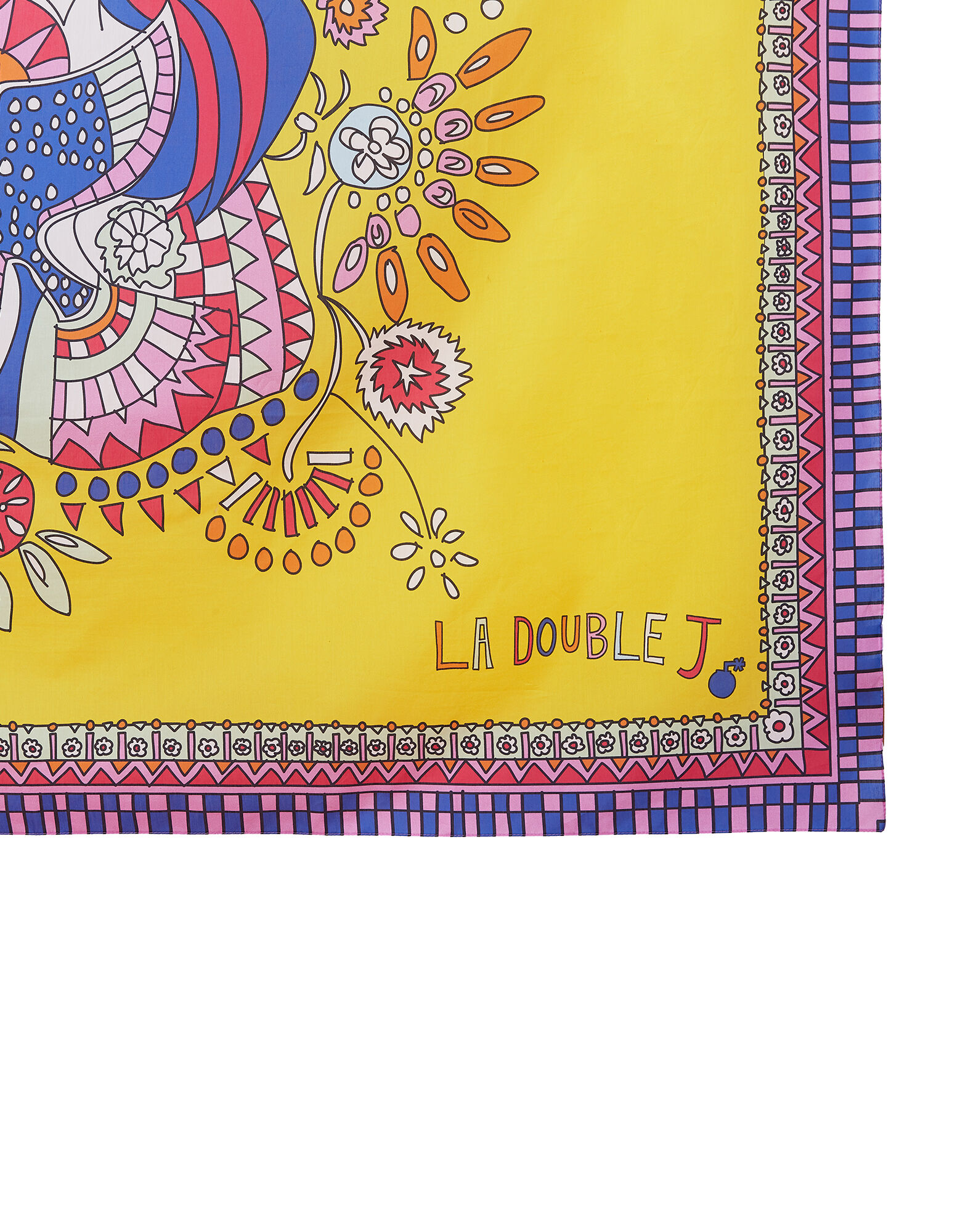 LaDoubleJ Square Scarf Demeter SCA0006COS001DEM0004