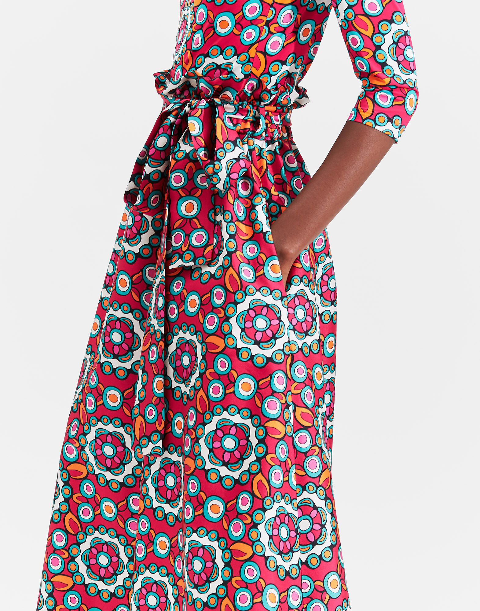 LaDoubleJ Sardegna Skirt Kaleidoscope Fuxia SKI0043SIL001KAL0004