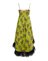 LaDoubleJ La Scala Dress LaDoubleJ La Scala Dress Chirpy Cactus Verde DRE0160COT005CHI0002