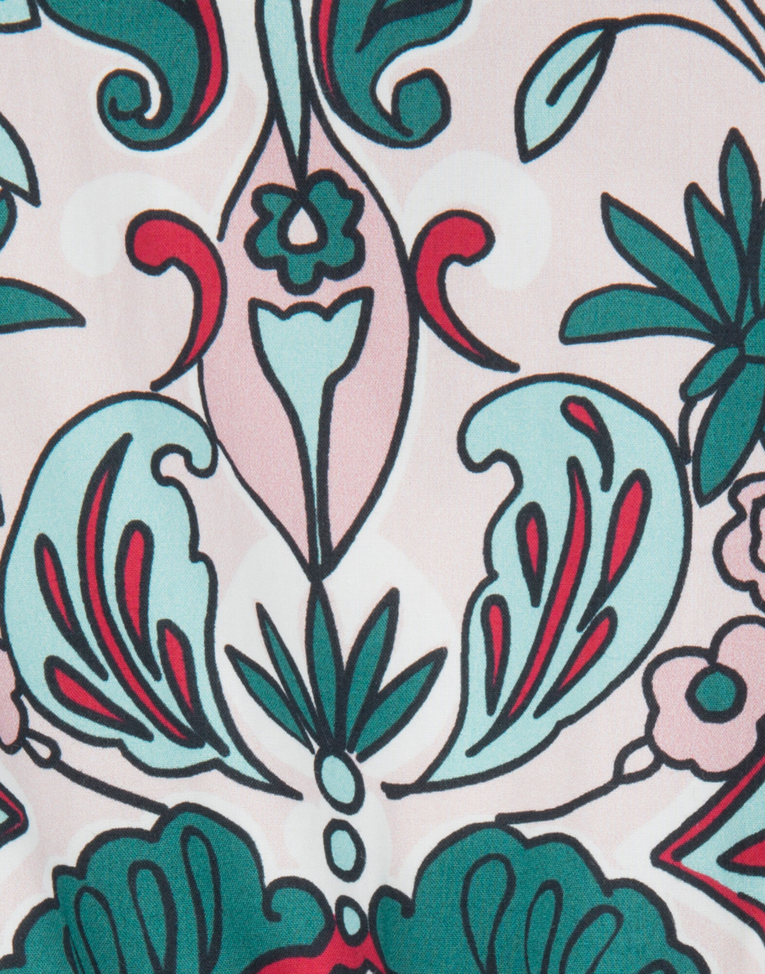 LaDoubleJ Short and Sassy Dress Liberty Rosa DRE0003COT001LIB0002