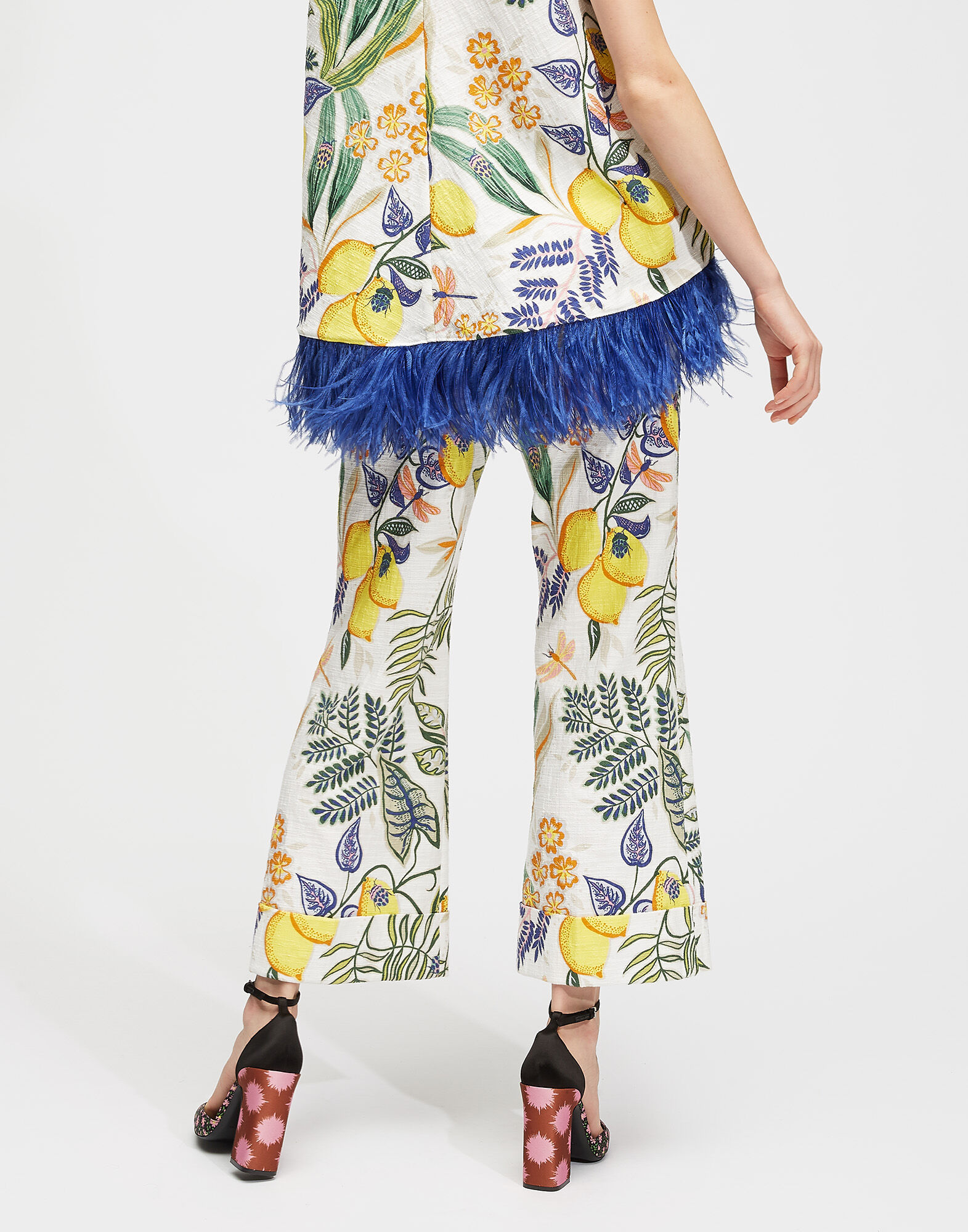 LaDoubleJ Hendrix Pants Botanical TRO0014COT005BOT0001