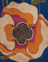 La DoubleJ Long Sleeve Swing Dress La DoubleJ Long Sleeve Swing Dress Poppies Blue Placée DRE0231SIL006PPP0003