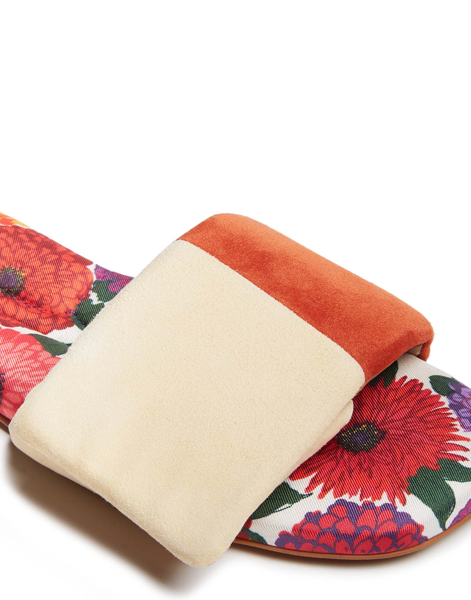 La DoubleJ Tone Slides Zinnie SHO0018FOD001ZIN0002