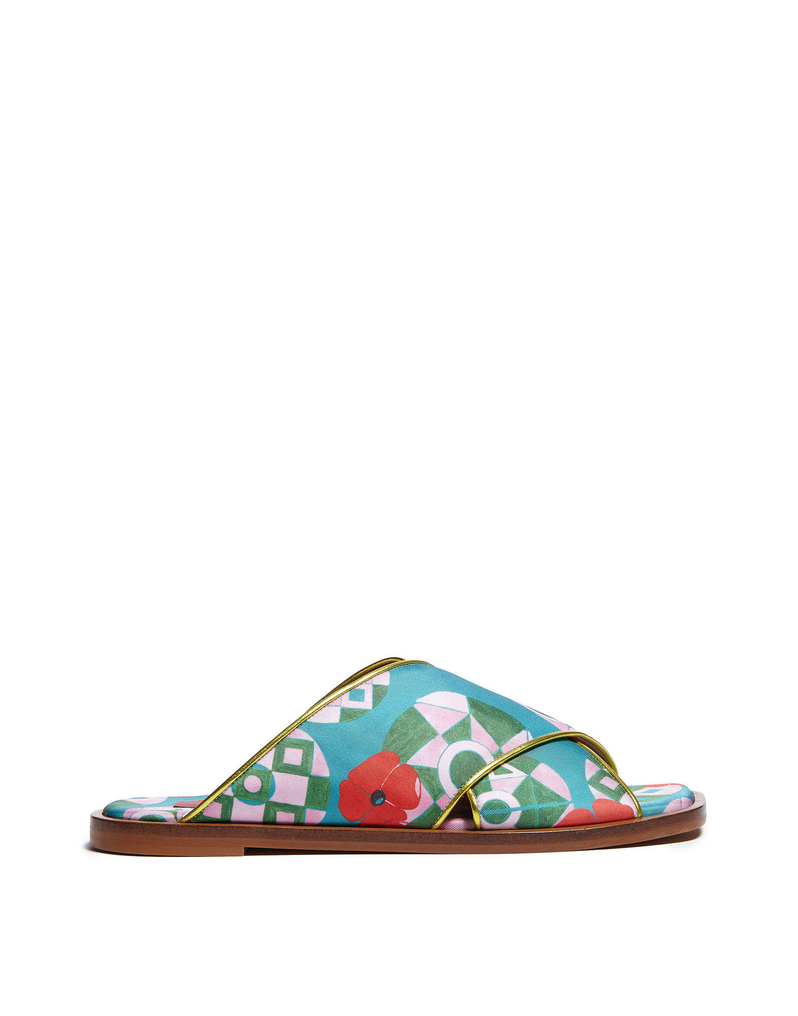 La DoubleJ Criss-Cross Sandals La DoubleJ Criss-Cross Sandals Nectar SHO0013FOD001NEC0002