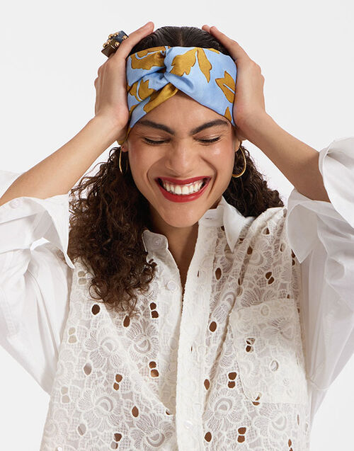 La DoubleJ Pinup Headband La DoubleJ Pinup Headband Tangle Light Blue HEB0001FOD001TAN01BU01