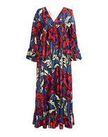 LaDoubleJ Tangier Kaftan LaDoubleJ Tangier Kaftan Big Blooms DRE0155SIL001PFI0001