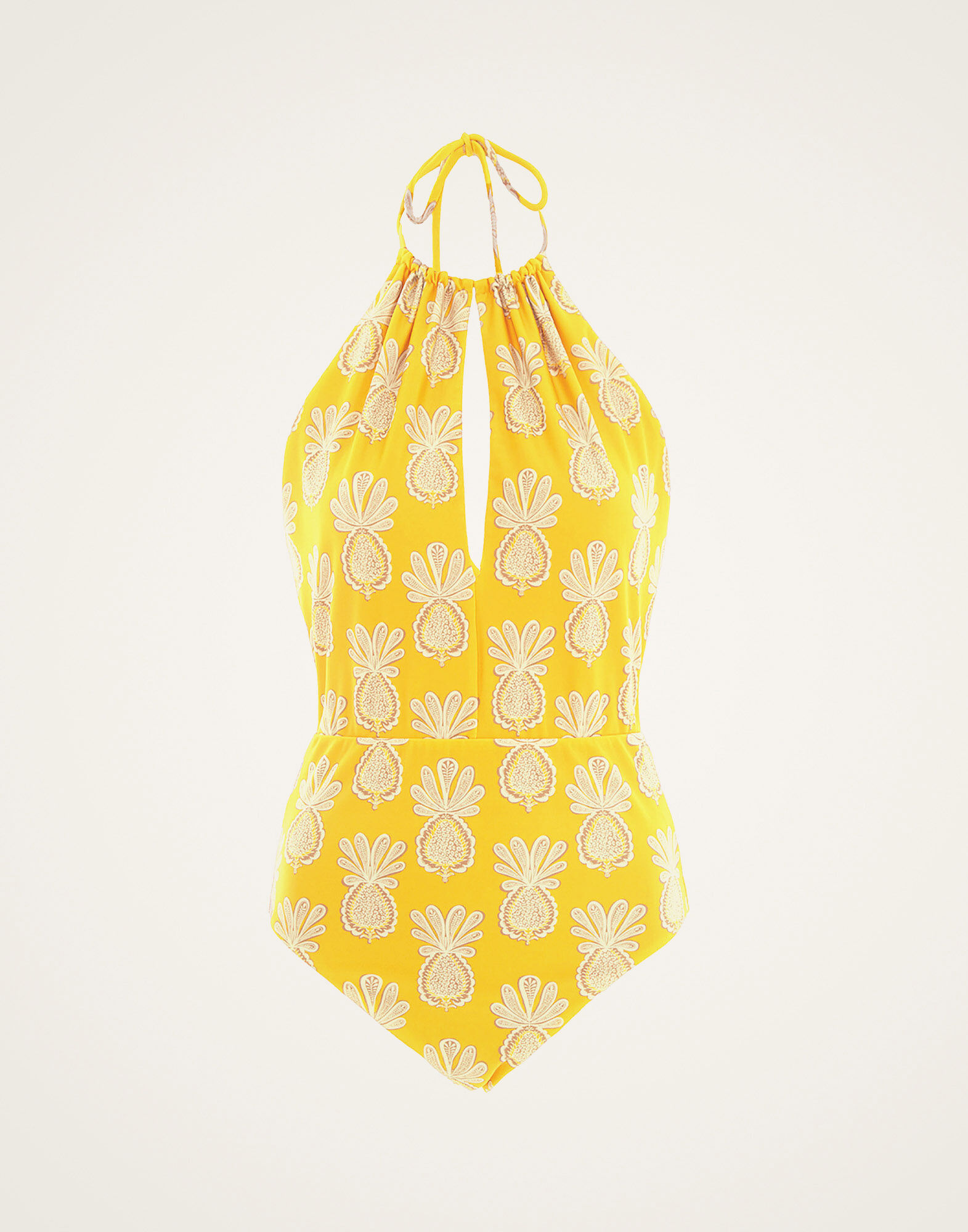 La DoubleJ Esther Swimsuit Pineapple Sunflower SWI0035LYC001PNP20YE02