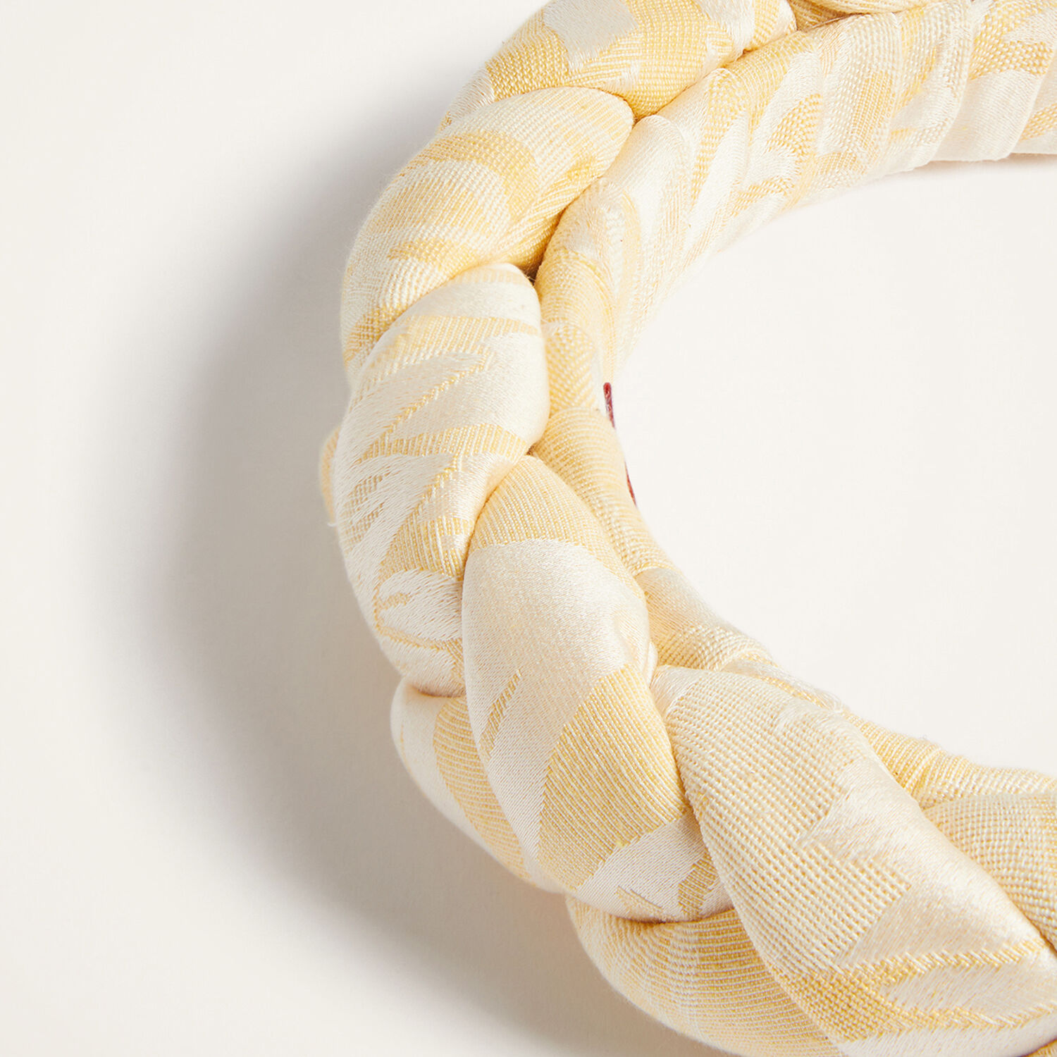 La Doublej Rapunzel Headband In Iris Yellow