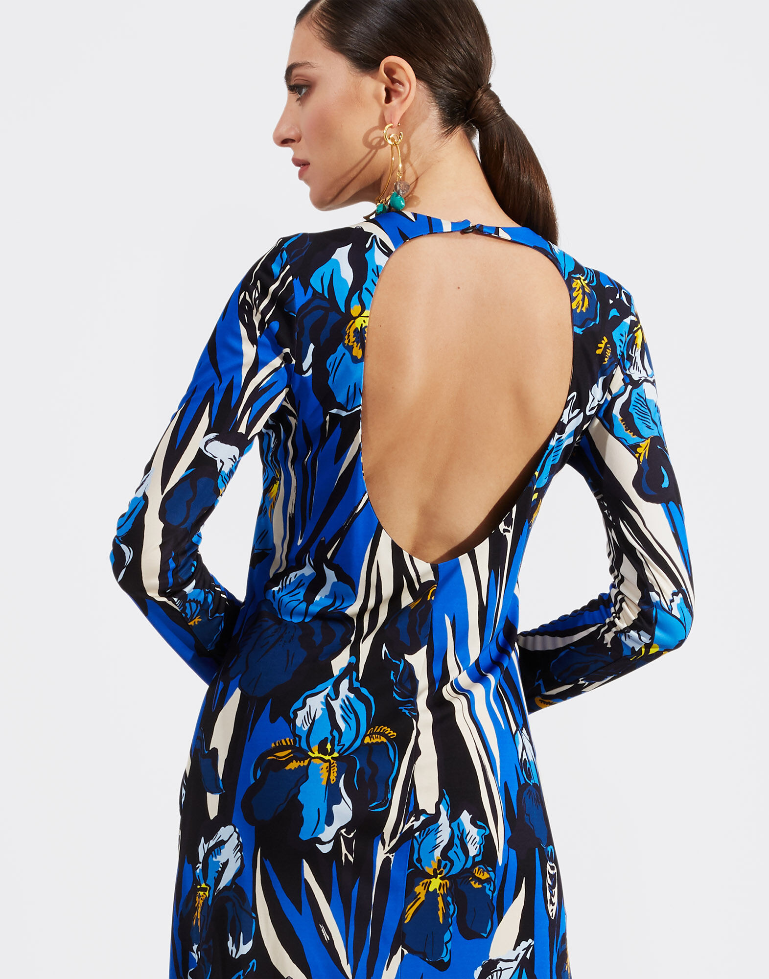 LaDoubleJ Swank Dress Iris DRE0206JER003IRI0001