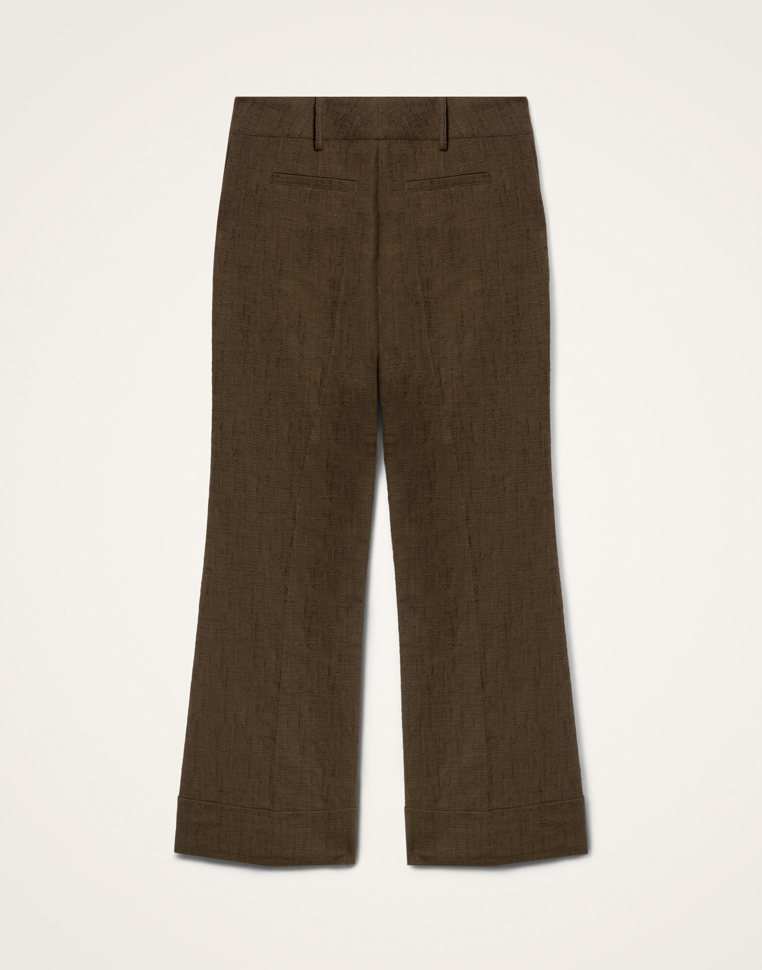 La DoubleJ Hendrix Pants Solid Chocolate TRO0014COT005SOLIDBR07