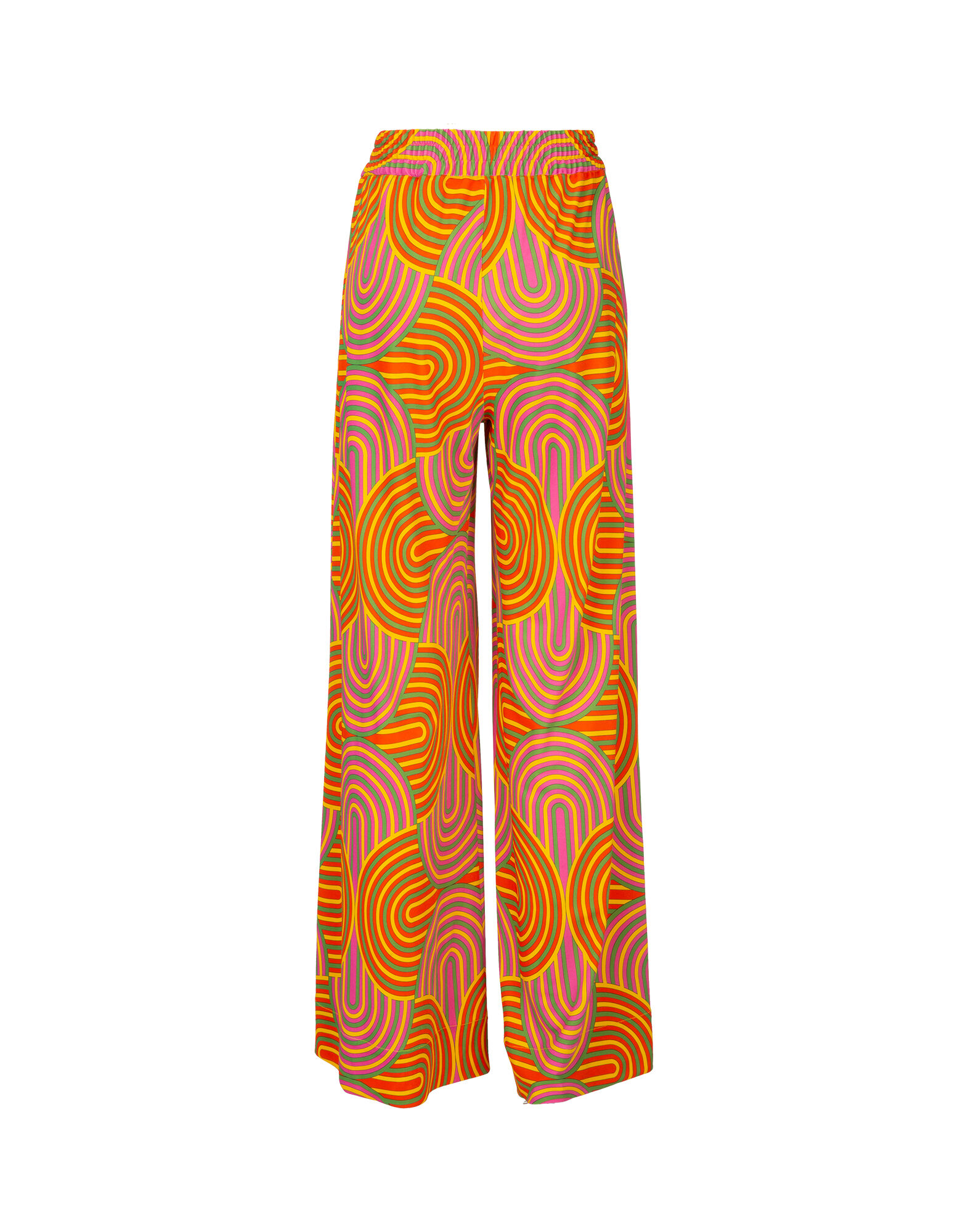LaDoubleJ Palazzo Pants Slinky Giallo TRO0003JER004SLI0003