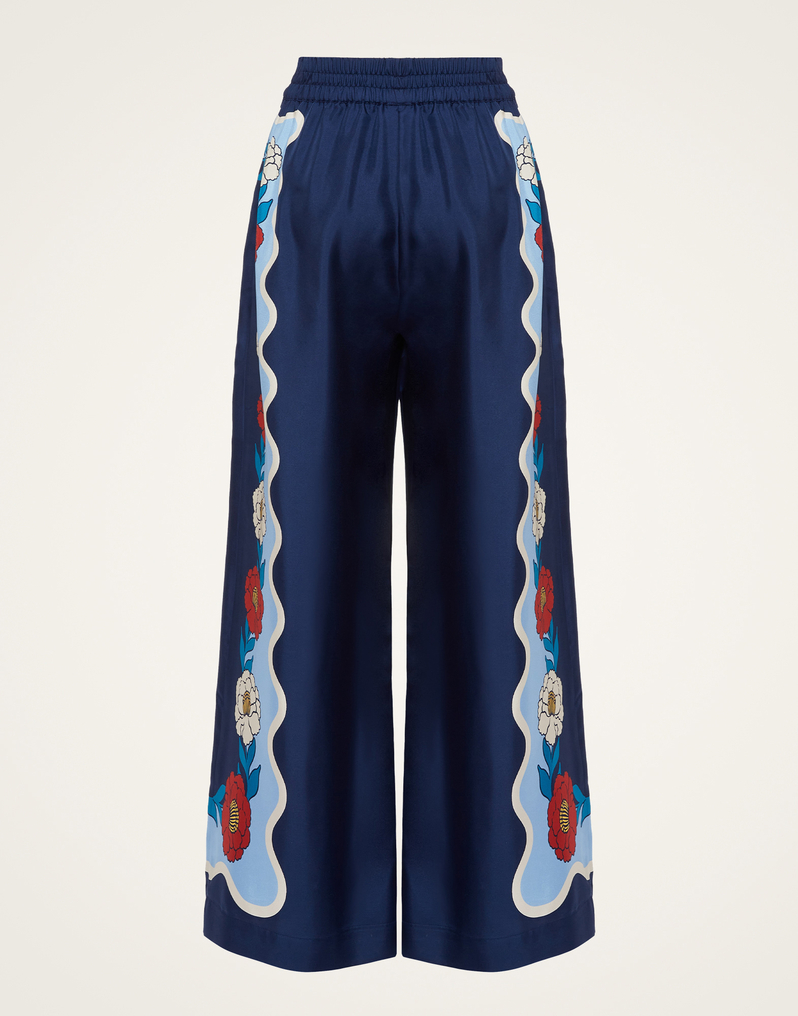La DoubleJ Palazzo Pants La DoubleJ Palazzo Pants Whitsun Placée Blue TRO0026SIL006FSK03BU03