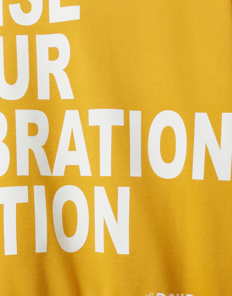 La DoubleJ Off Court Sweatshirt La DoubleJ Off Court Sweatshirt Solid Dark Yellow SWE0035JER054SOLIDYE03