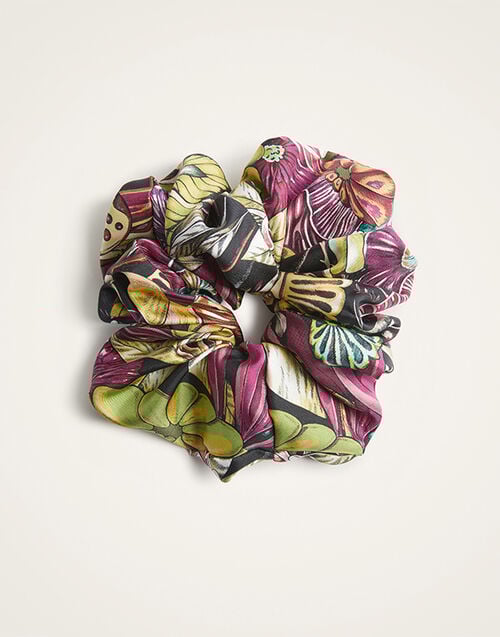 La DoubleJ Giga Scrunchie La DoubleJ Giga Scrunchie Fun-Gi Green SCR0003SIL001FNG01GR02