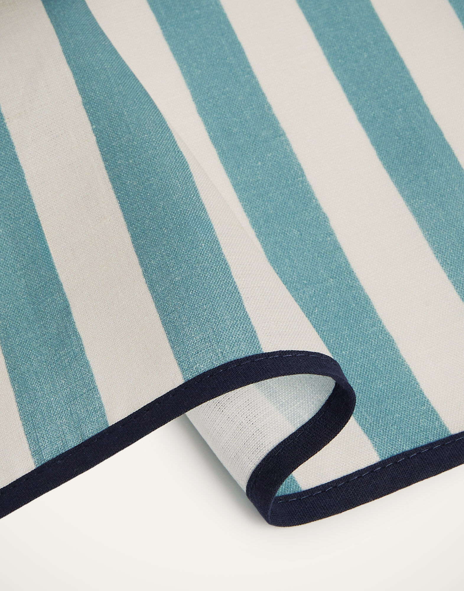 La DoubleJ Large Napkins Set Of 2 Riviera Sky Blue NAP0010LIN001RIV05BU10