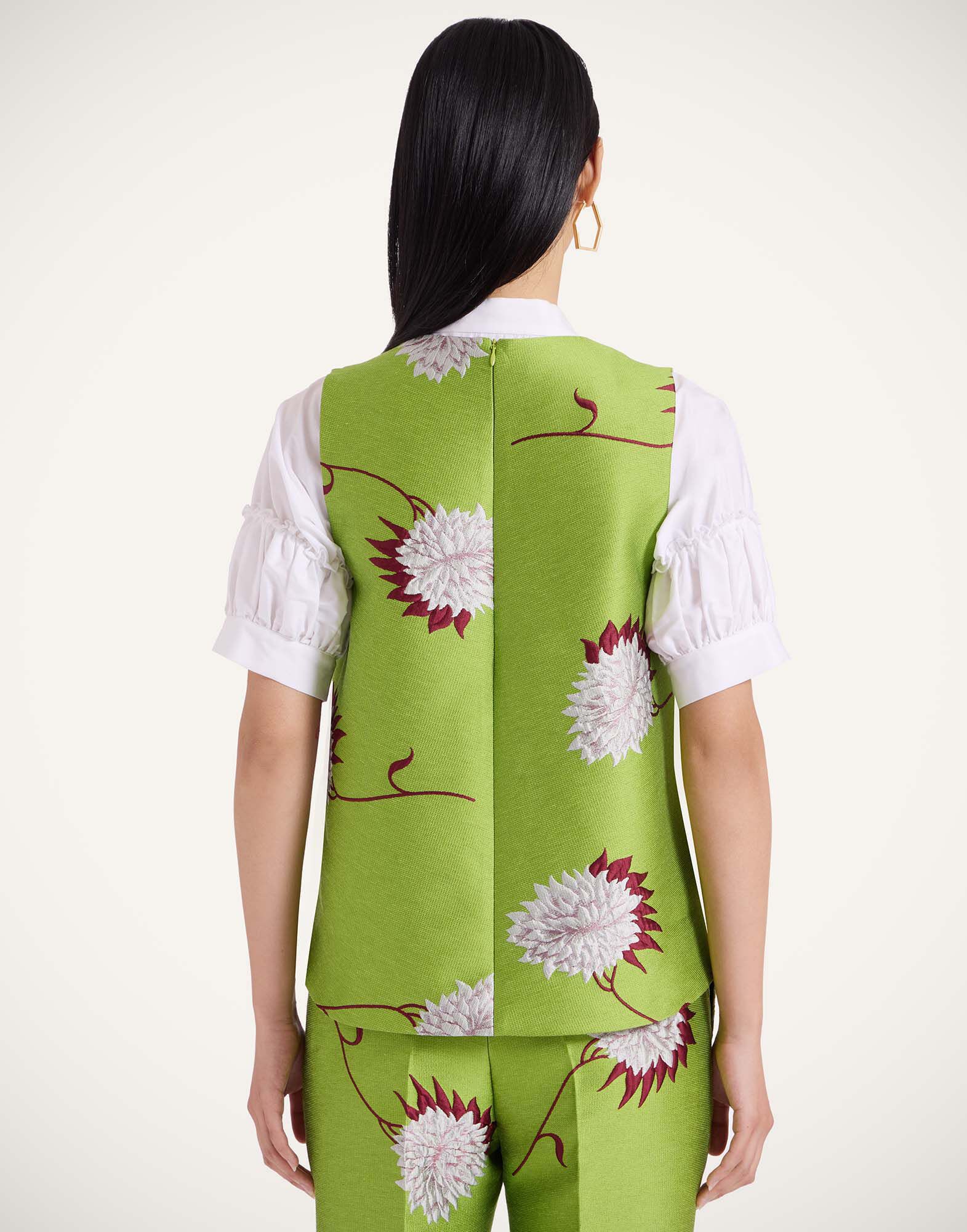 La DoubleJ La Scala Top Derby Lime TOP0016JCQ108DER02GR09