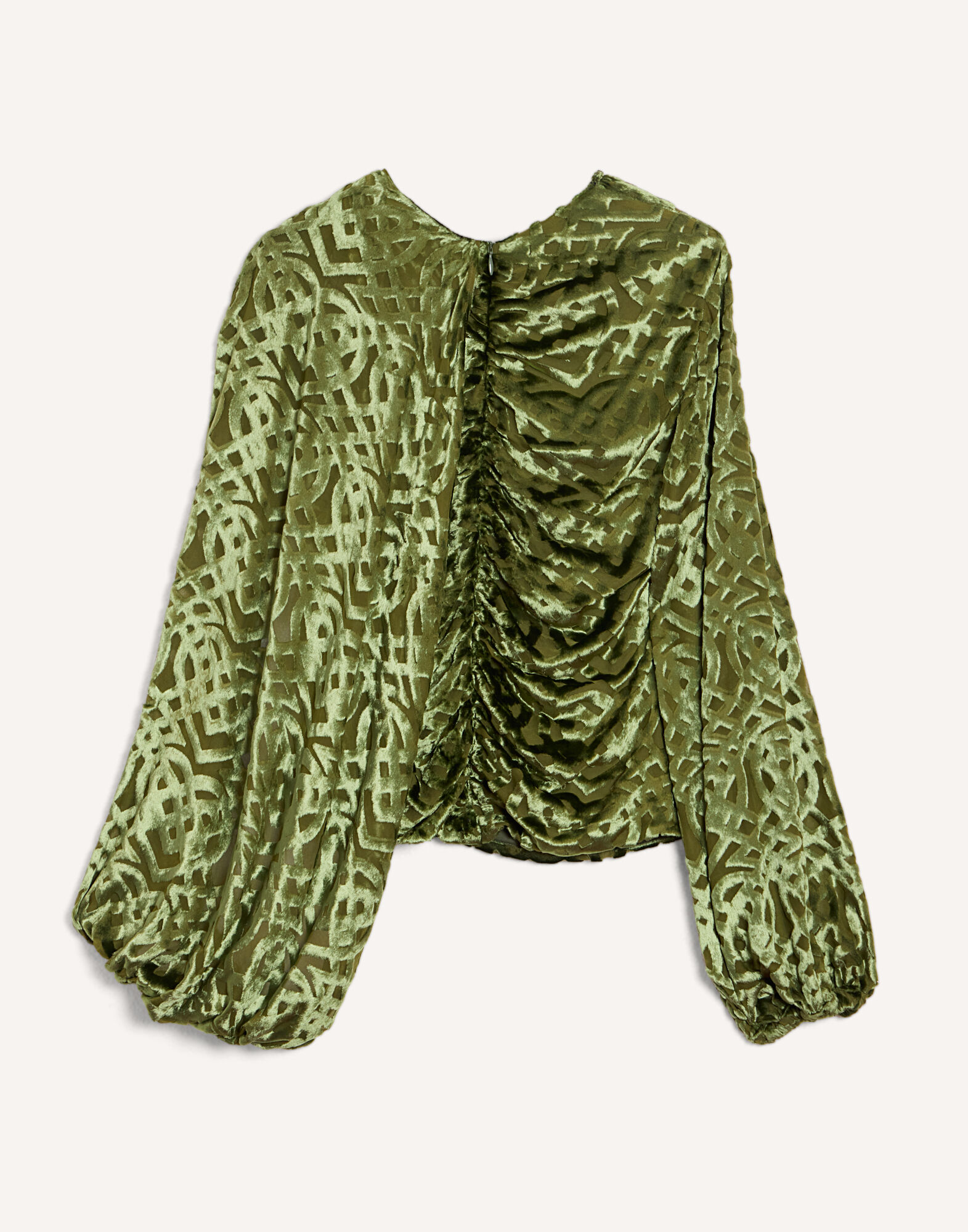 La DoubleJ Brigid Top Verona Green TOP0228VEL021VER02GR02