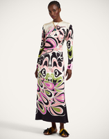 La DoubleJ Clingy Swing La DoubleJ Clingy Swing Phoenix Placée Pink DRE0762VIS023PHO01PI01