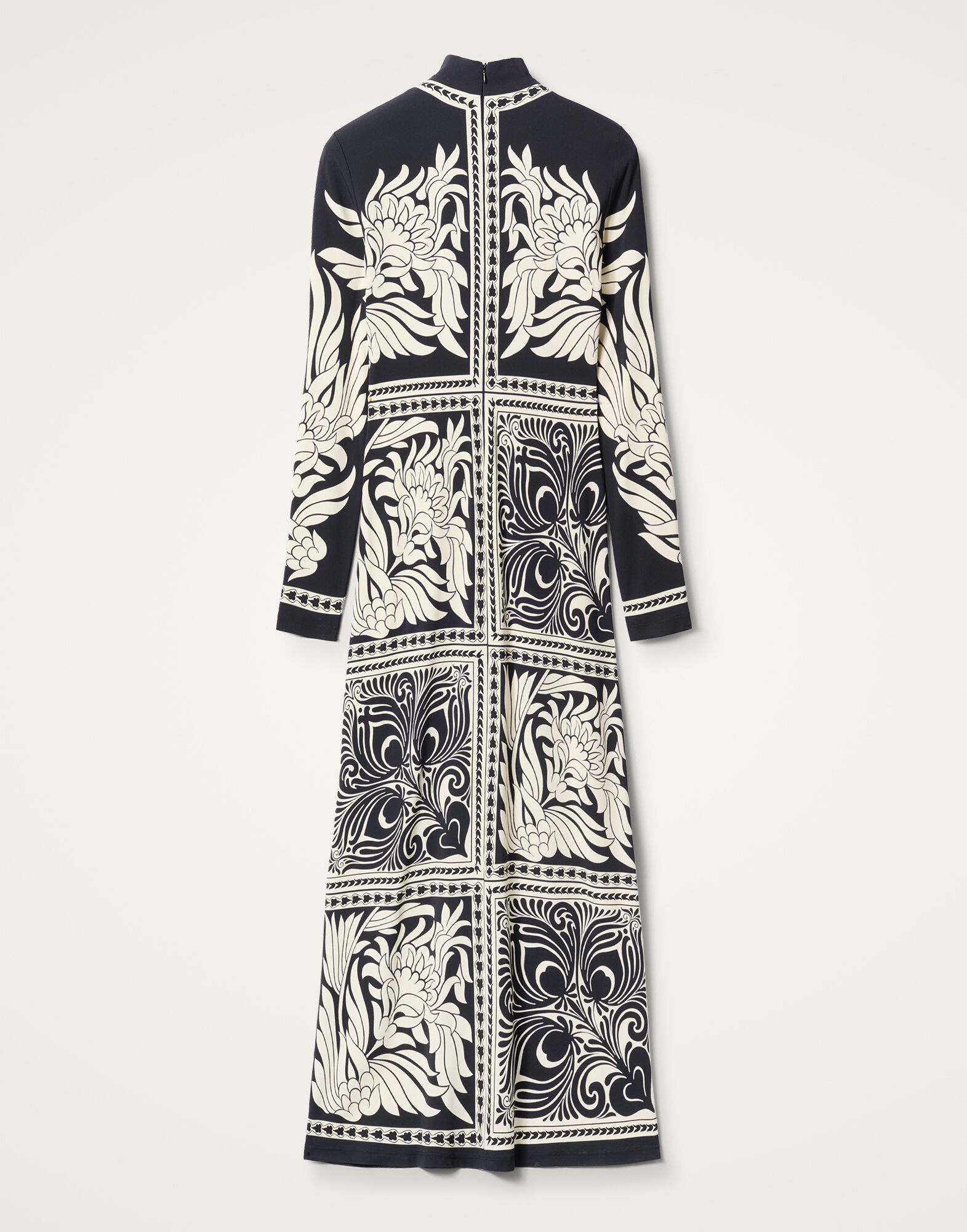 La DoubleJ Halle Dress Mix Tiles Plac&eacute;e Black DRE0444VIS011MIX01BL01