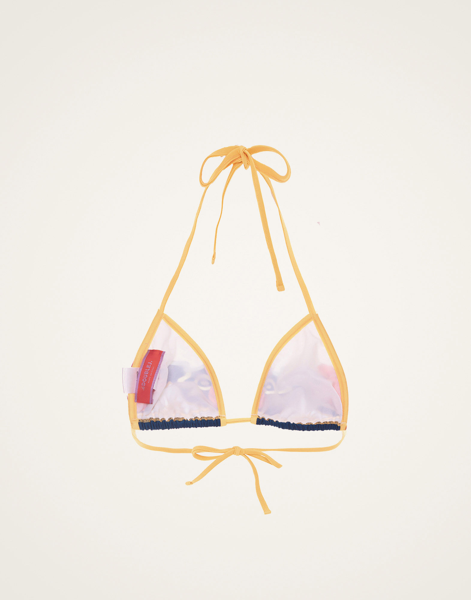 La DoubleJ Bikini Top Taormina Plac&eacute;e Ivory SWI0032LYC003LRT01WH04