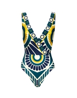 La DoubleJ Hazzard Swimsuit La DoubleJ Hazzard Swimsuit Blue Solar Placée SWI0040LYC003SOL0005