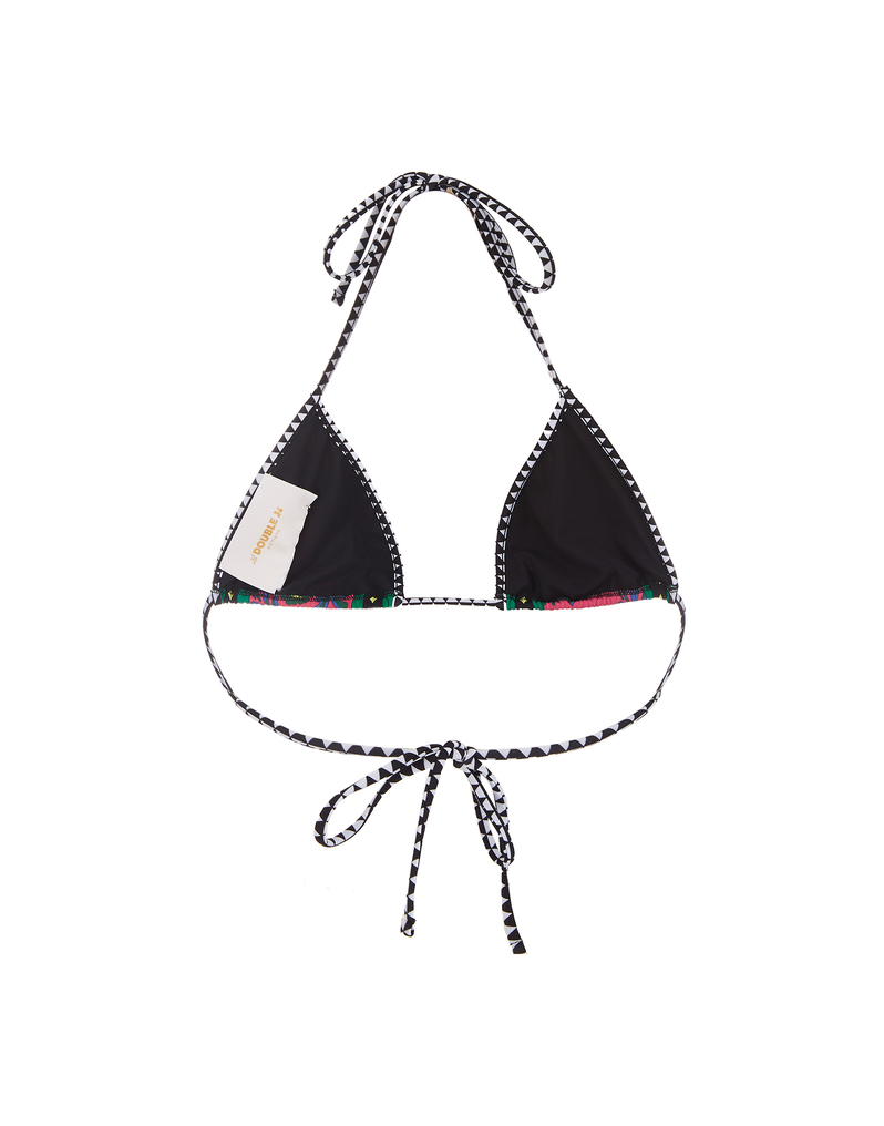 LaDoubleJ Triangle Bikini Top LaDoubleJ Triangle Bikini Top Cartwheel Fuxia SWI0032LYC003CRW0003