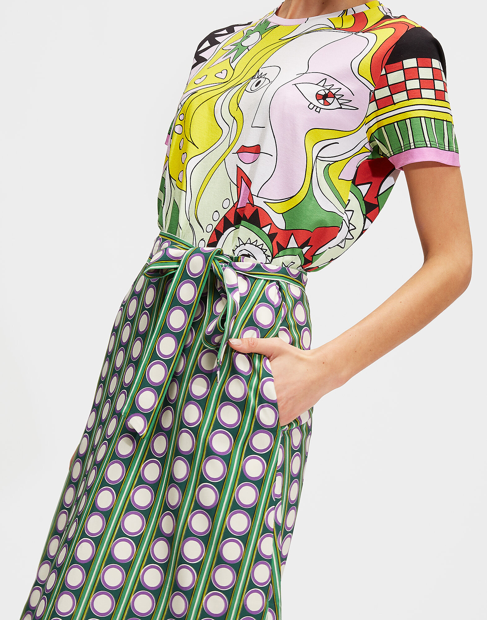 LaDoubleJ A Long Skirt  SKI0018VIS001CNN0001