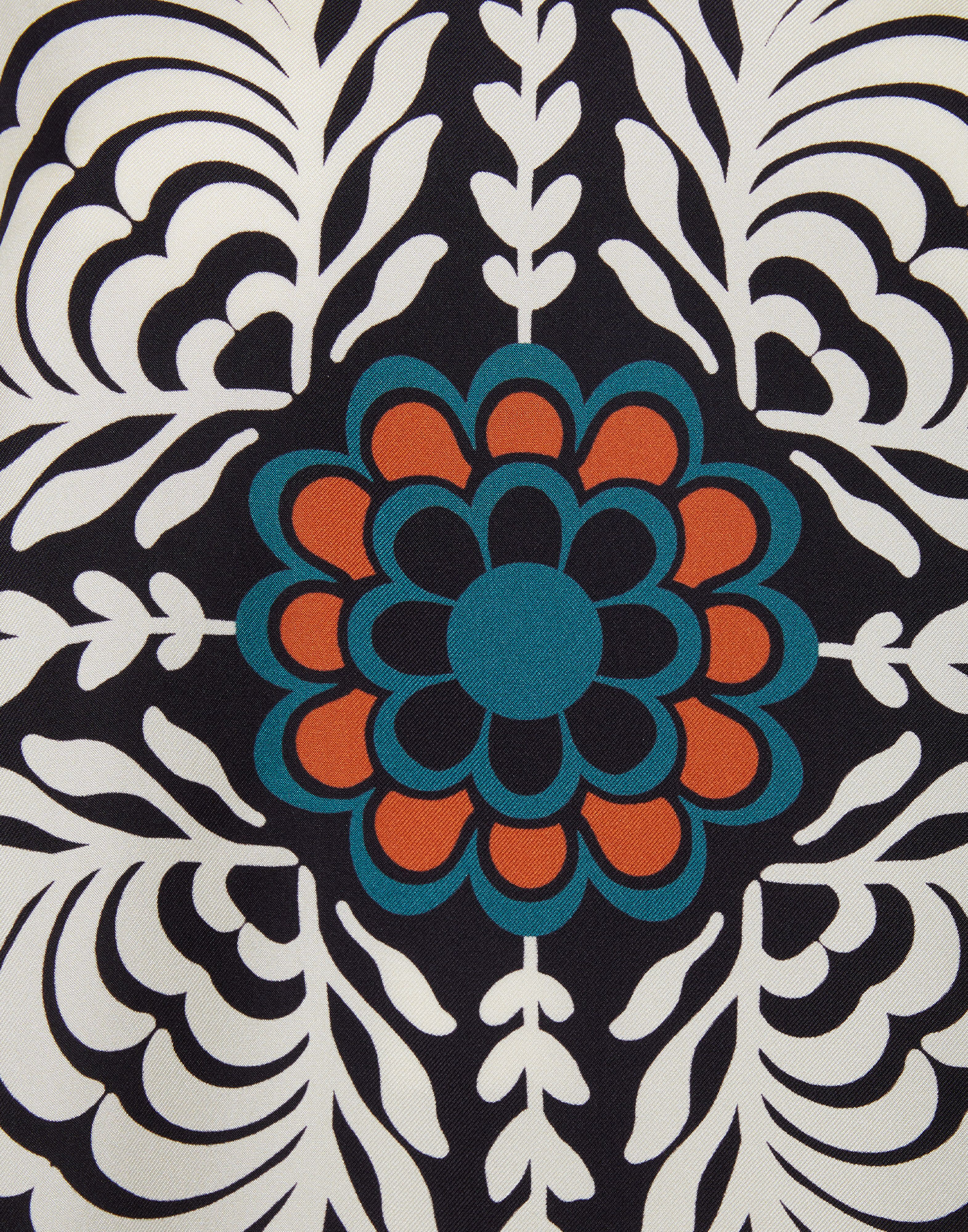 La DoubleJ Make An Exit Top Mix Tiles Plac&eacute;e Black TOP0117SIL006MIX01BL01