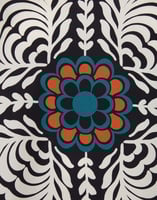 La DoubleJ Make An Exit Top La DoubleJ Make An Exit Top Mix Tiles Placée Black TOP0117SIL006MIX01BL01