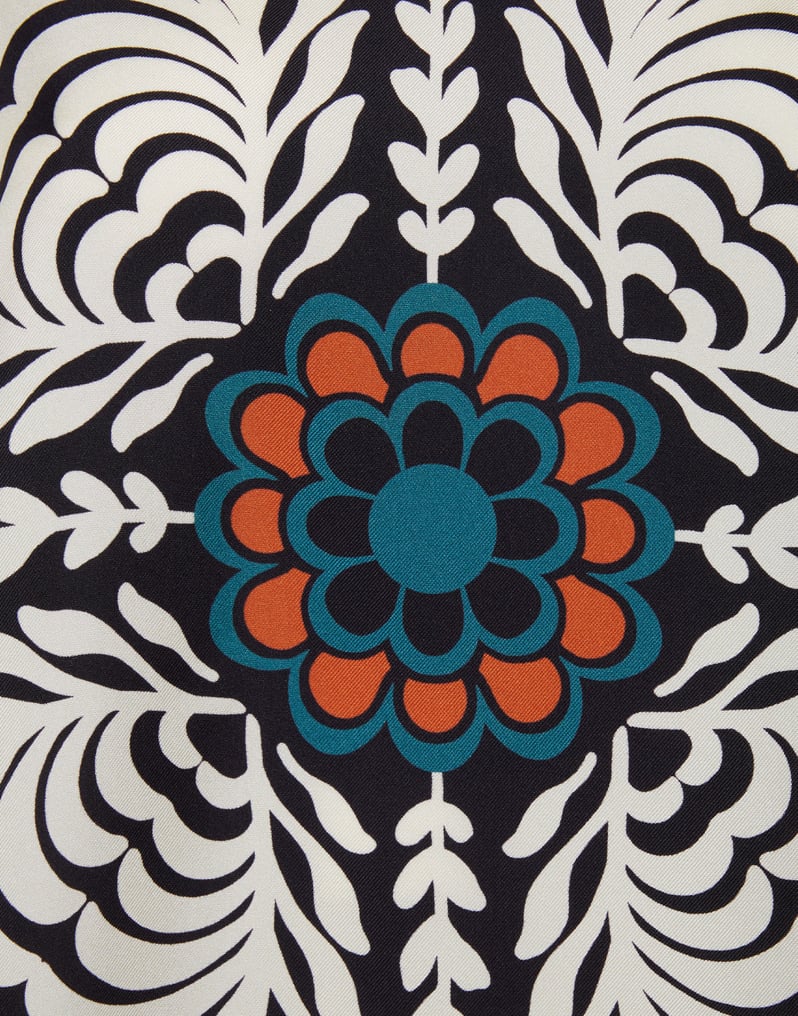 La DoubleJ Make An Exit Top La DoubleJ Make An Exit Top Mix Tiles Placée Black TOP0117SIL006MIX01BL01