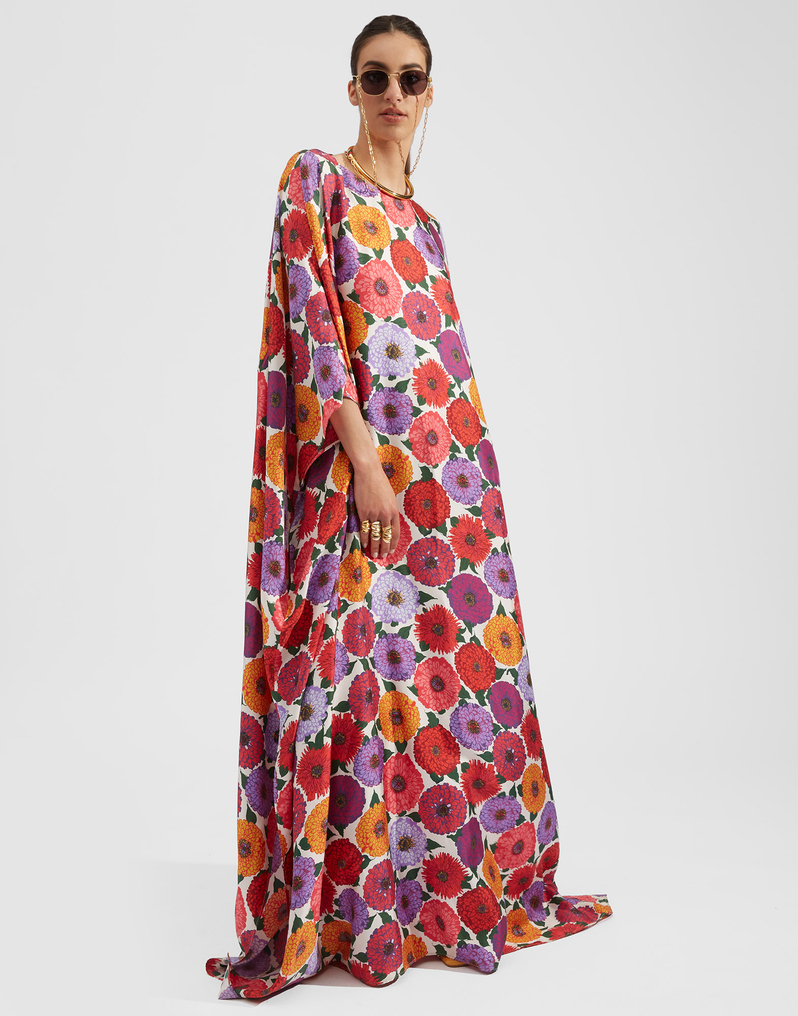La DoubleJ Square Kaftan La DoubleJ Square Kaftan Zinnie DRE0369SIL001ZIN0001