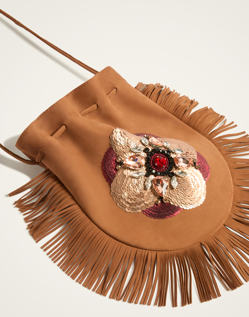 La DoubleJ Big Power Pouch La DoubleJ Big Power Pouch Solid Tan BAG0088LEA016SOLIDBR17