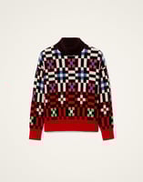 La DoubleJ Byte Turtleneck La DoubleJ Byte Turtleneck Multicolor Pink & Blue PUL0309KNI173VA387RE07