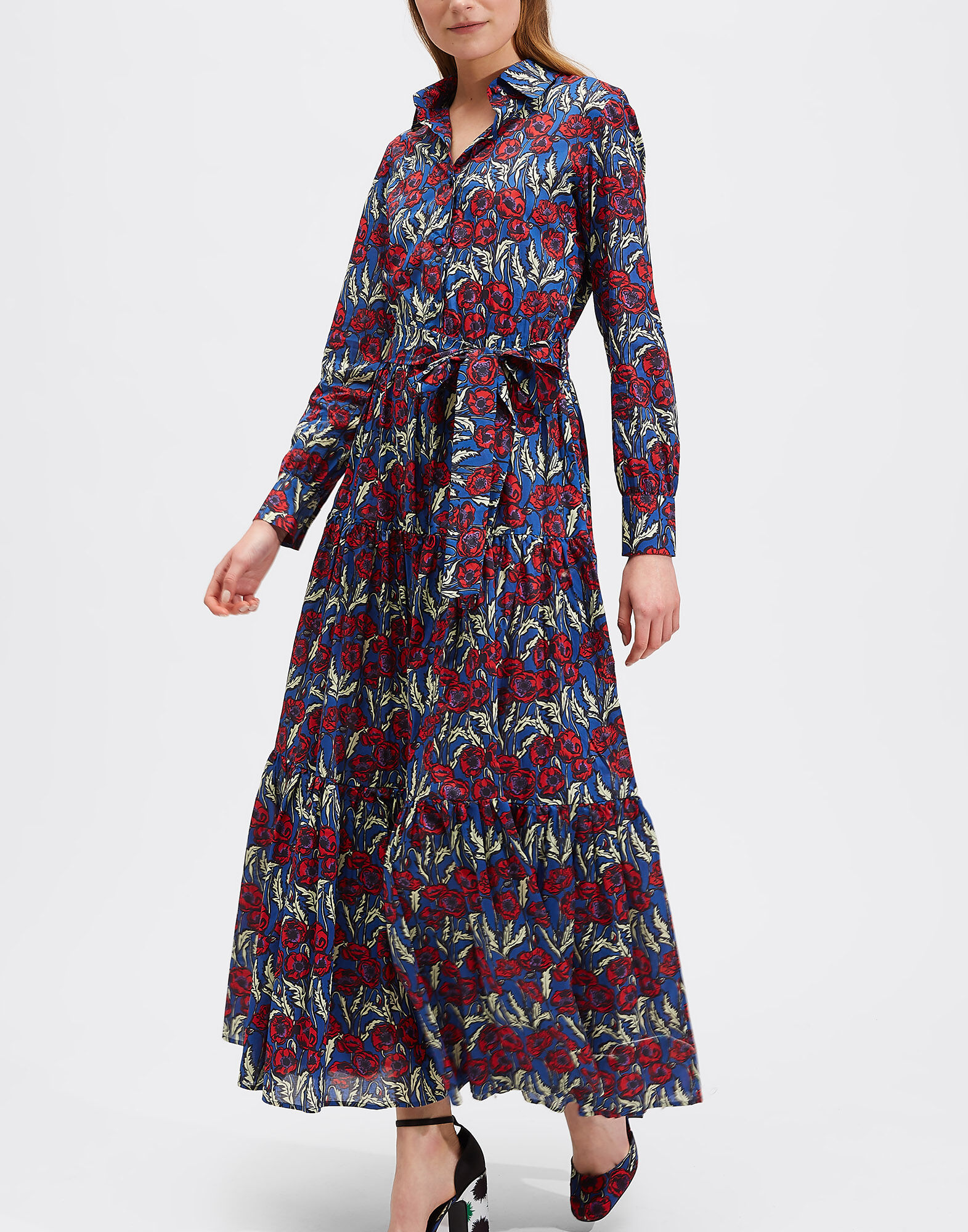 LaDoubleJ Bellini Dress Blooms DRE0016COT003PFI0002