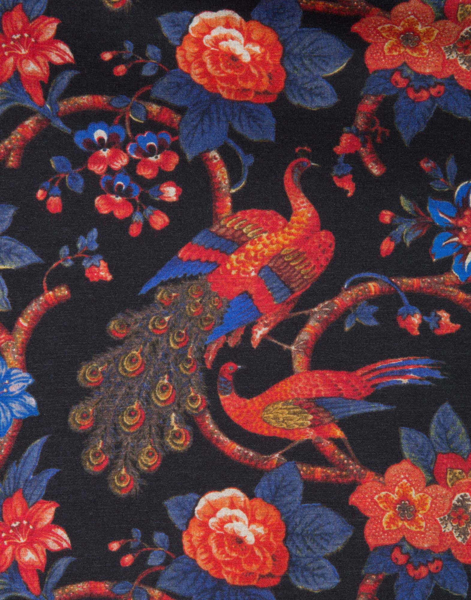 LaDoubleJ Hoodie Sweatshirt Pavone Nero SWE0001SCU001PAV0001