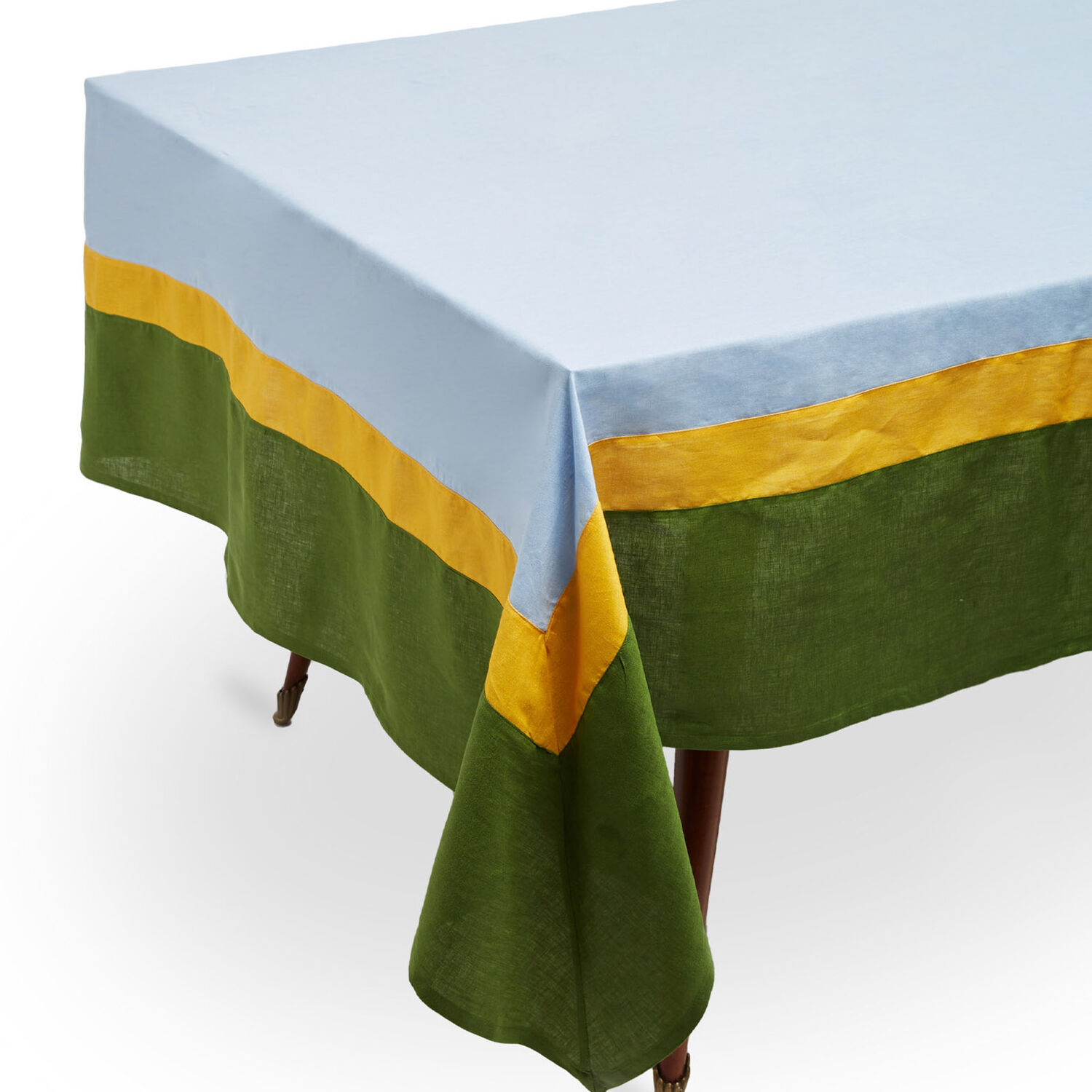 Shop La Doublej Large Tablecloth (180x350) In Rainbow 2