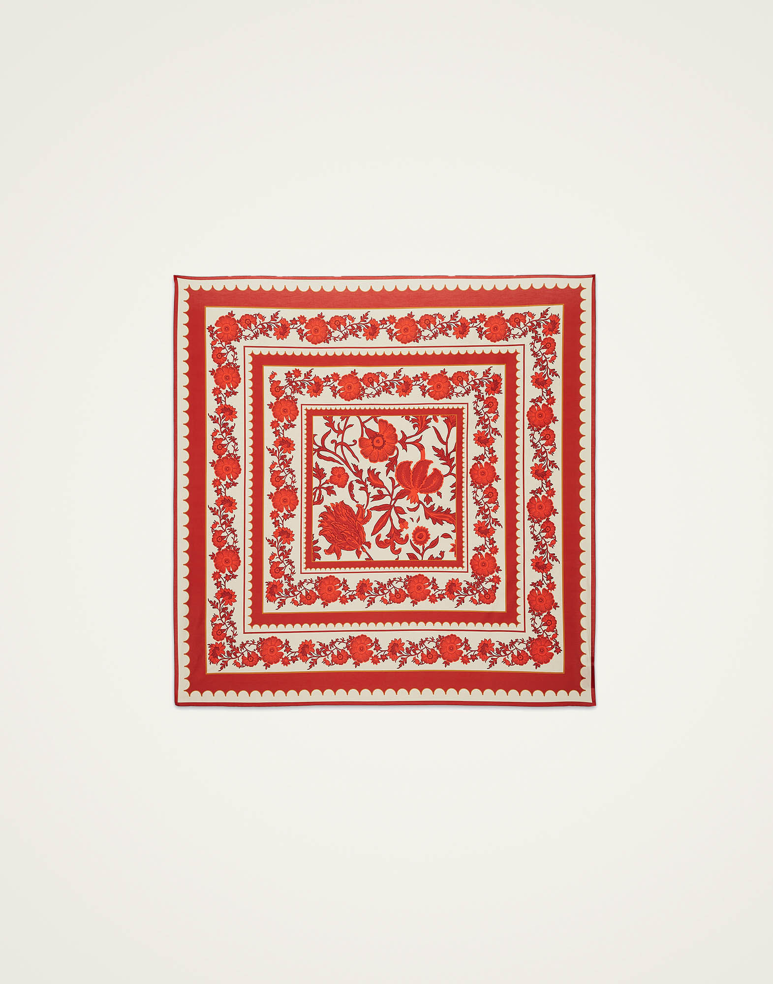 La DoubleJ Pareo Dragonflower Plac&eacute;e Red SCA0052SIL010DRE05RE01