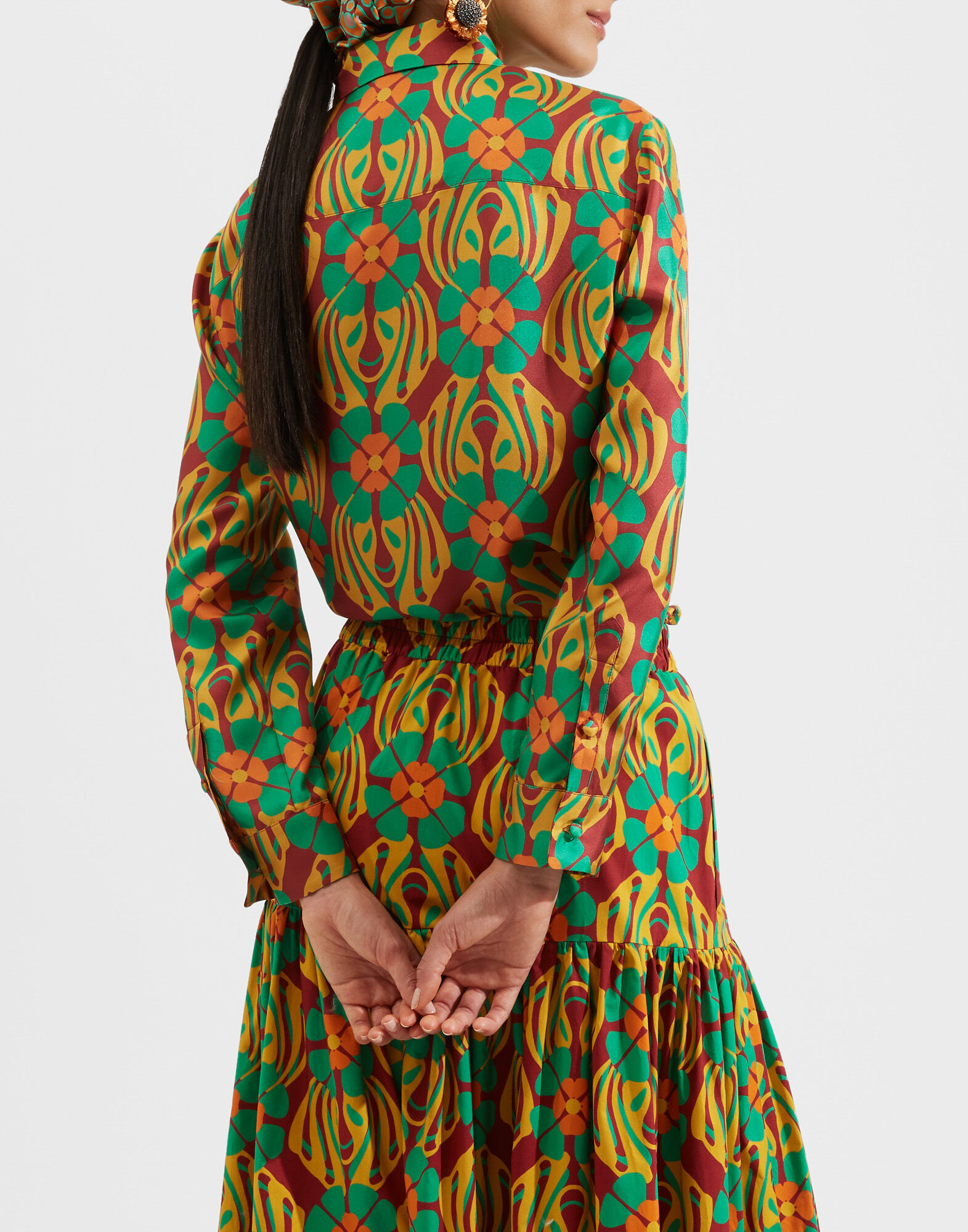 La DoubleJ Boy Shirt Clover SHI0001SIL001CLO0003