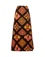 La DoubleJ A-Long Skirt La DoubleJ A-Long Skirt Cowgirl Nero SKI0018COT006COW0002