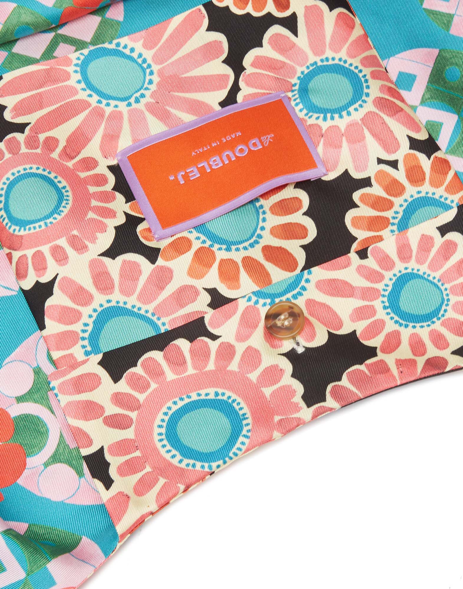 La DoubleJ Shopping Bag Crazy Daisy Black BAG0029FOD001DAY0002