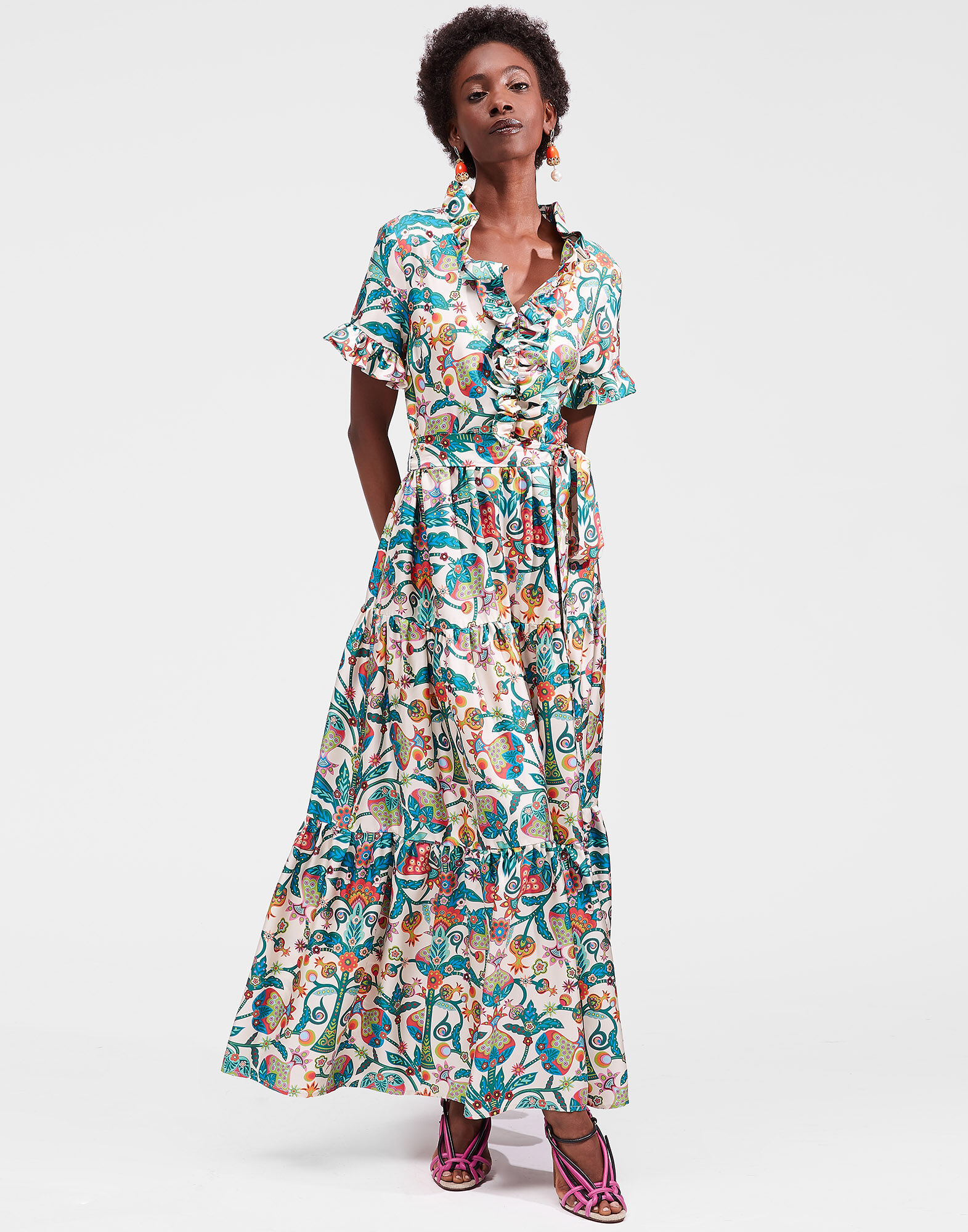 La double j long and sassy dress Clearance