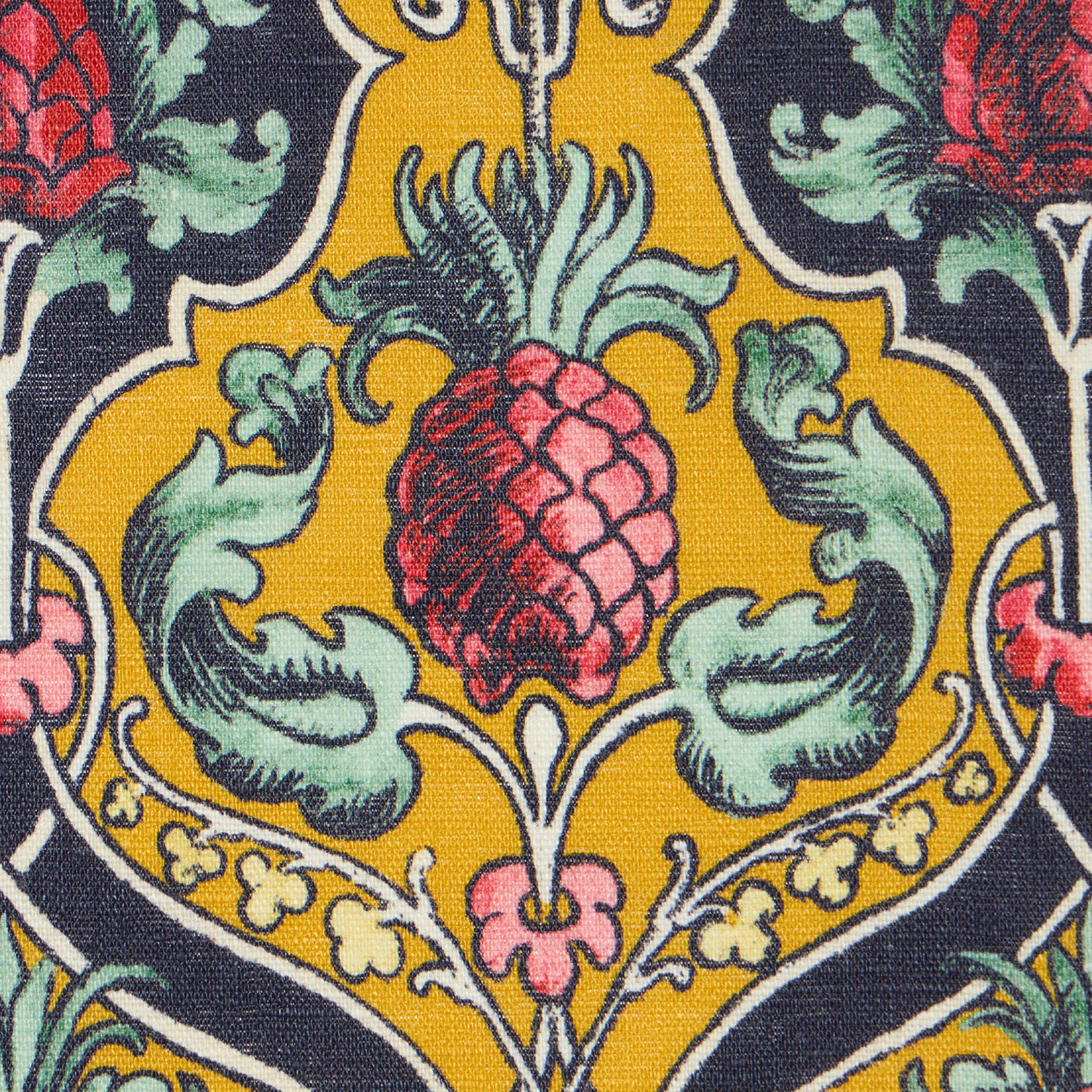 La Doublej Large Napkins Set Of 2 In Ananas Yellow